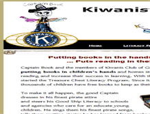 Tablet Screenshot of captainbook.org